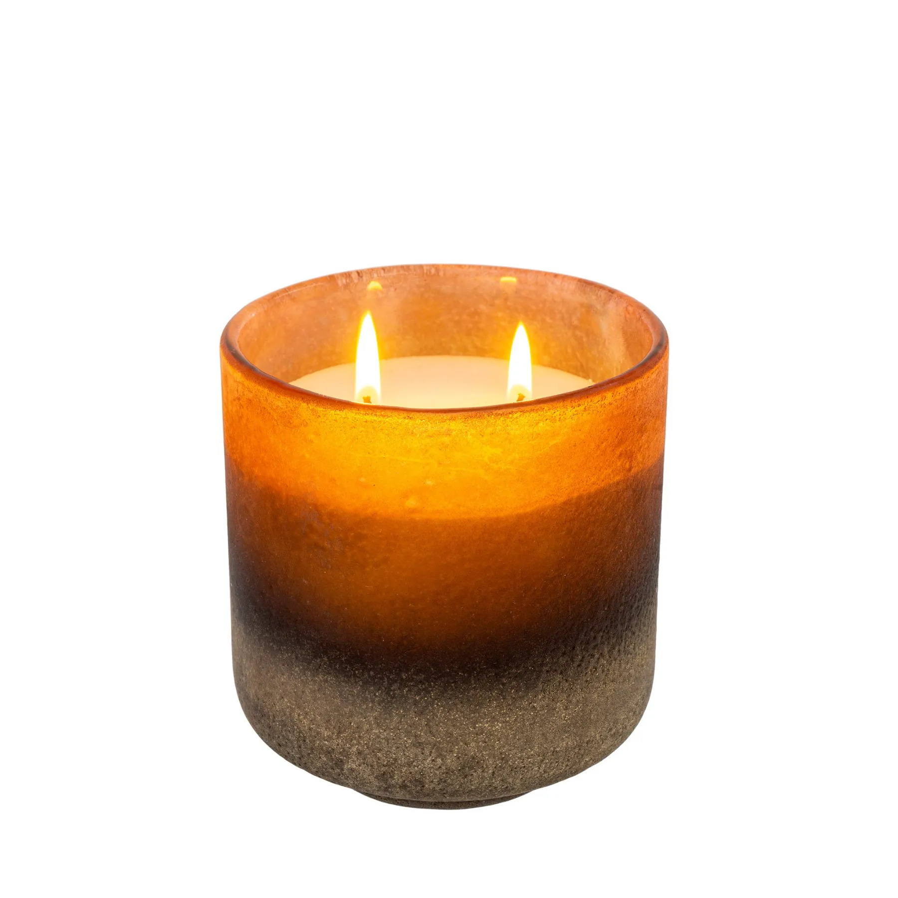 Frosted Ombre Candle | Amber Eucalyptus