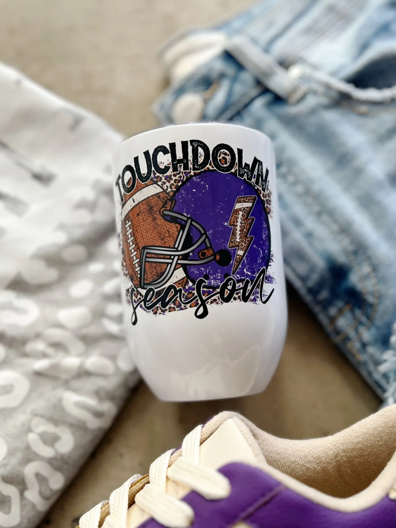 Game Day Helmet Touchdown Season 12oz. Cup - 3 Colors