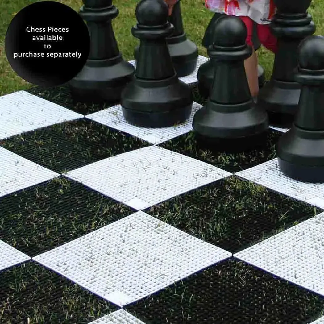 Giant Chess Board (Interlocking Tiles) - Weatherproof