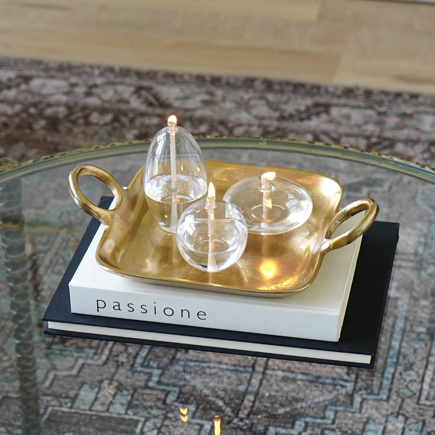 Golden Ring Tray