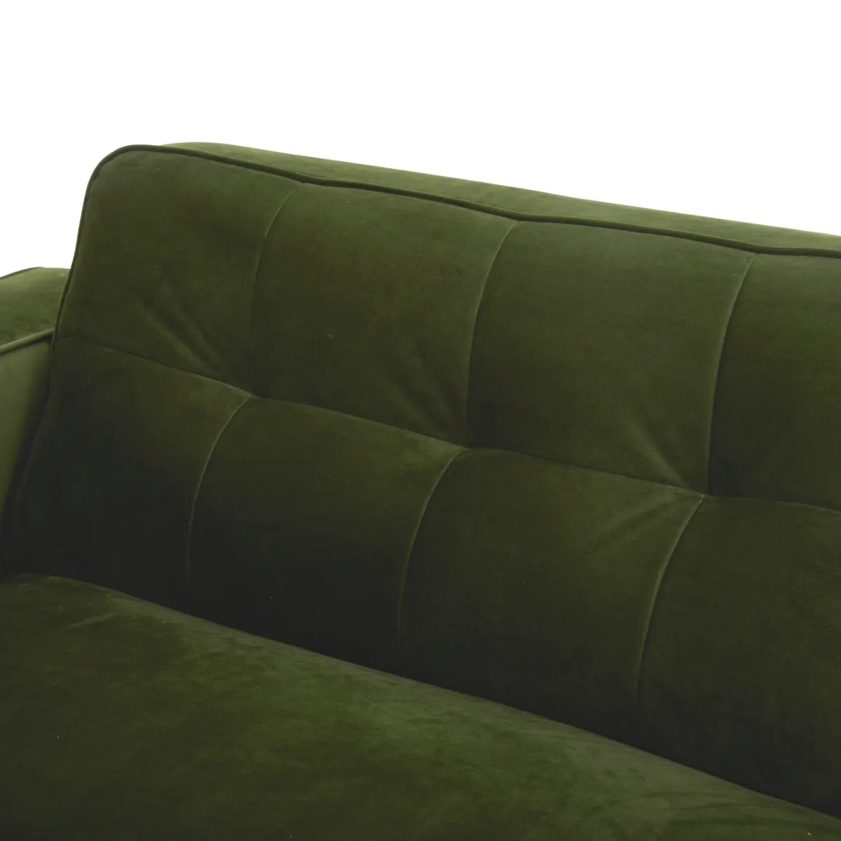 Harbord Olive Green Velvet Sofa