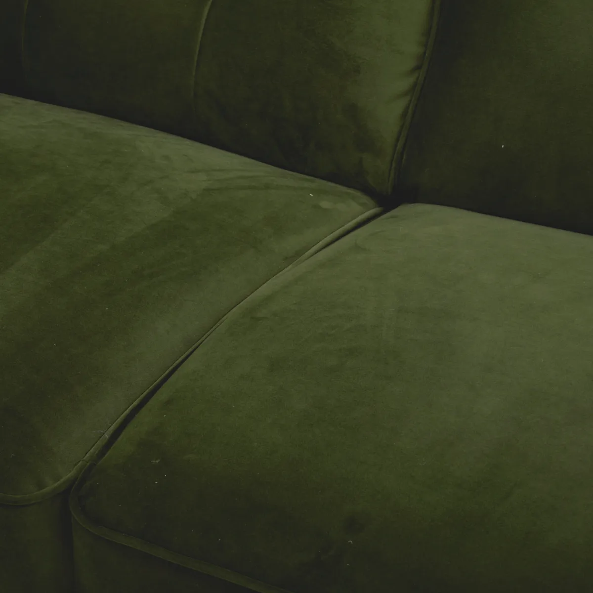 Harbord Olive Green Velvet Sofa