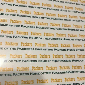 Home of the packers paper by scrapbook customs