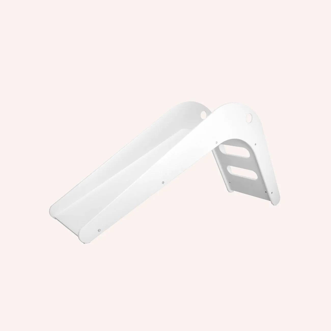 Indoor Wooden Slide - White