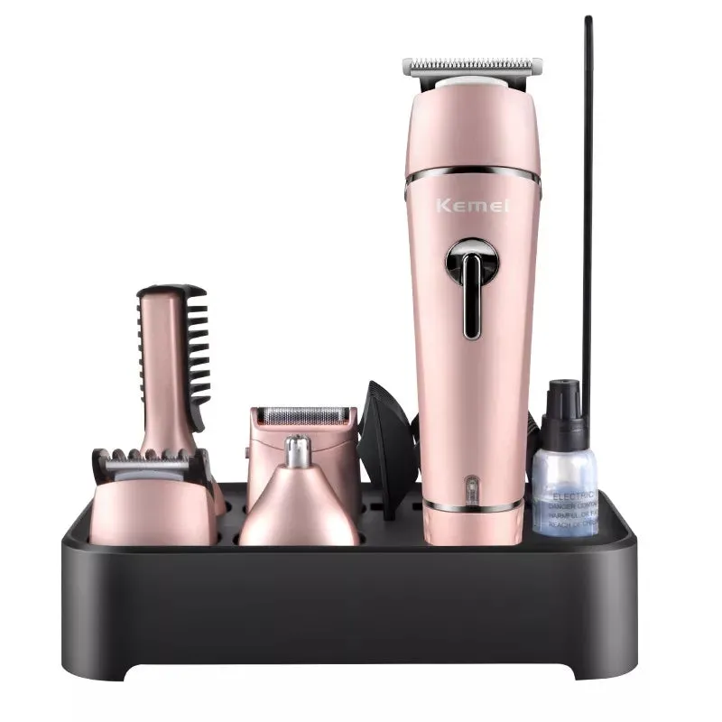 KEMEI 10 In 1 Professional Rechargeable Hair, Beard & Nose Trimmer