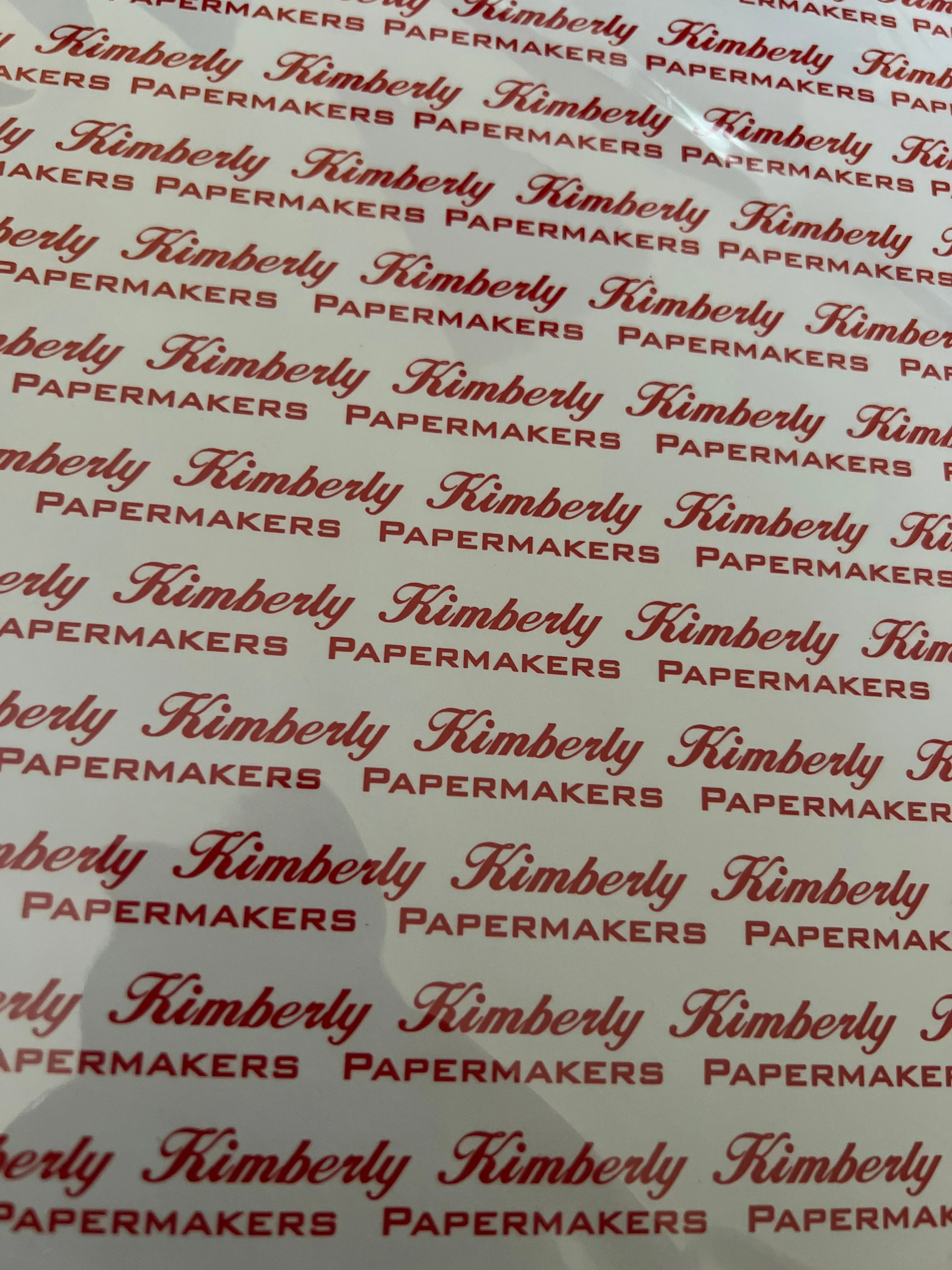 Kimberly papermakers paper