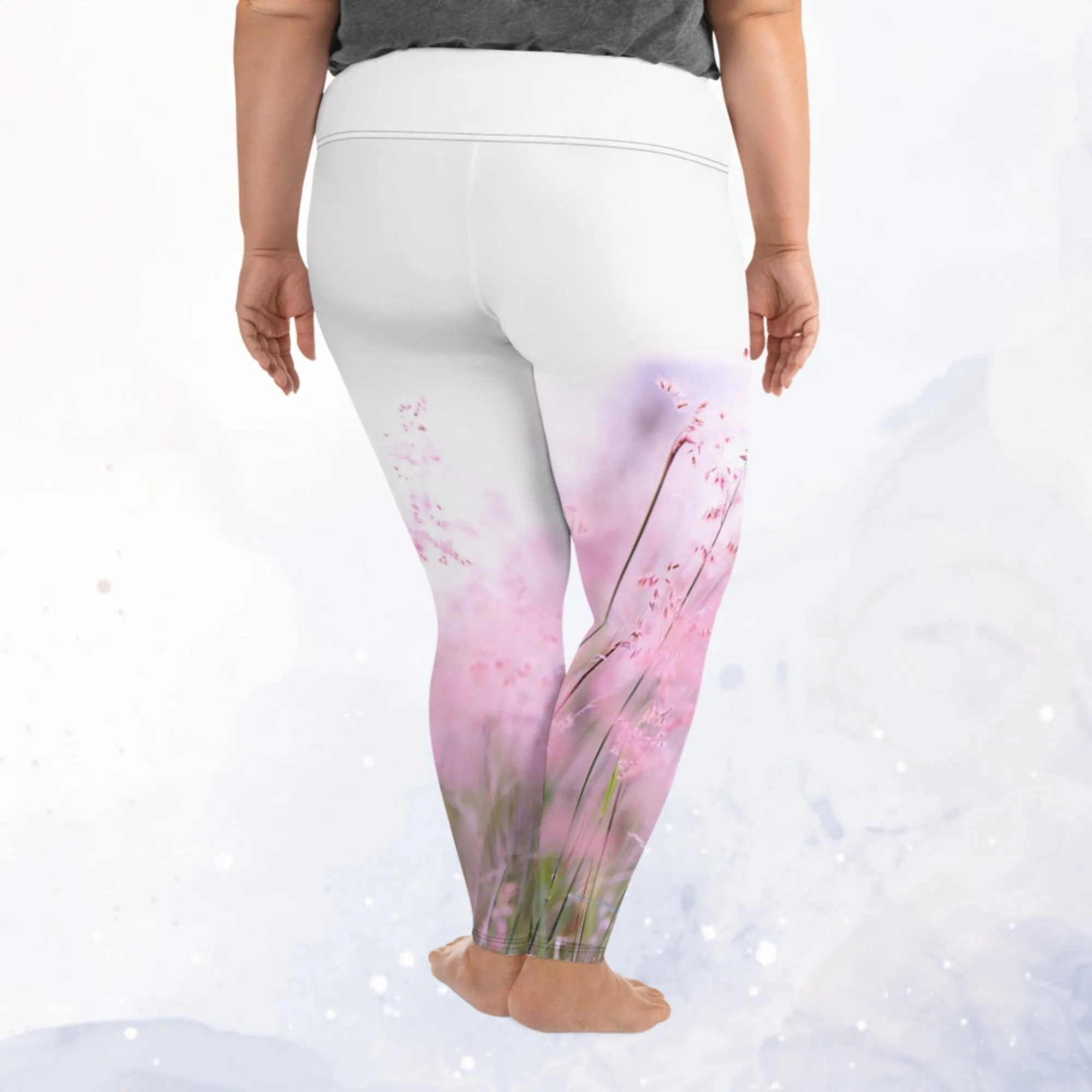 Lavender Fields Plus Size Leggings