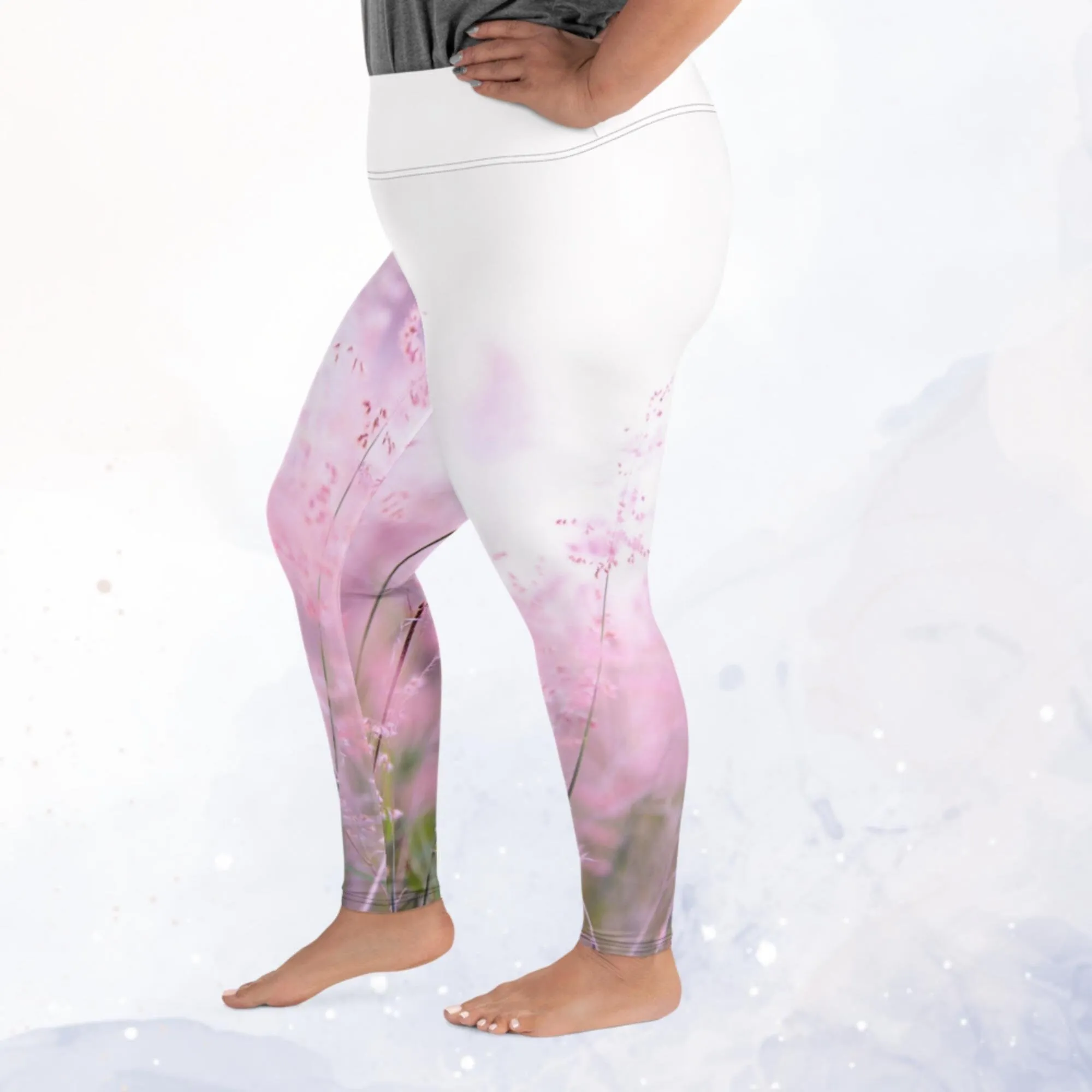 Lavender Fields Plus Size Leggings