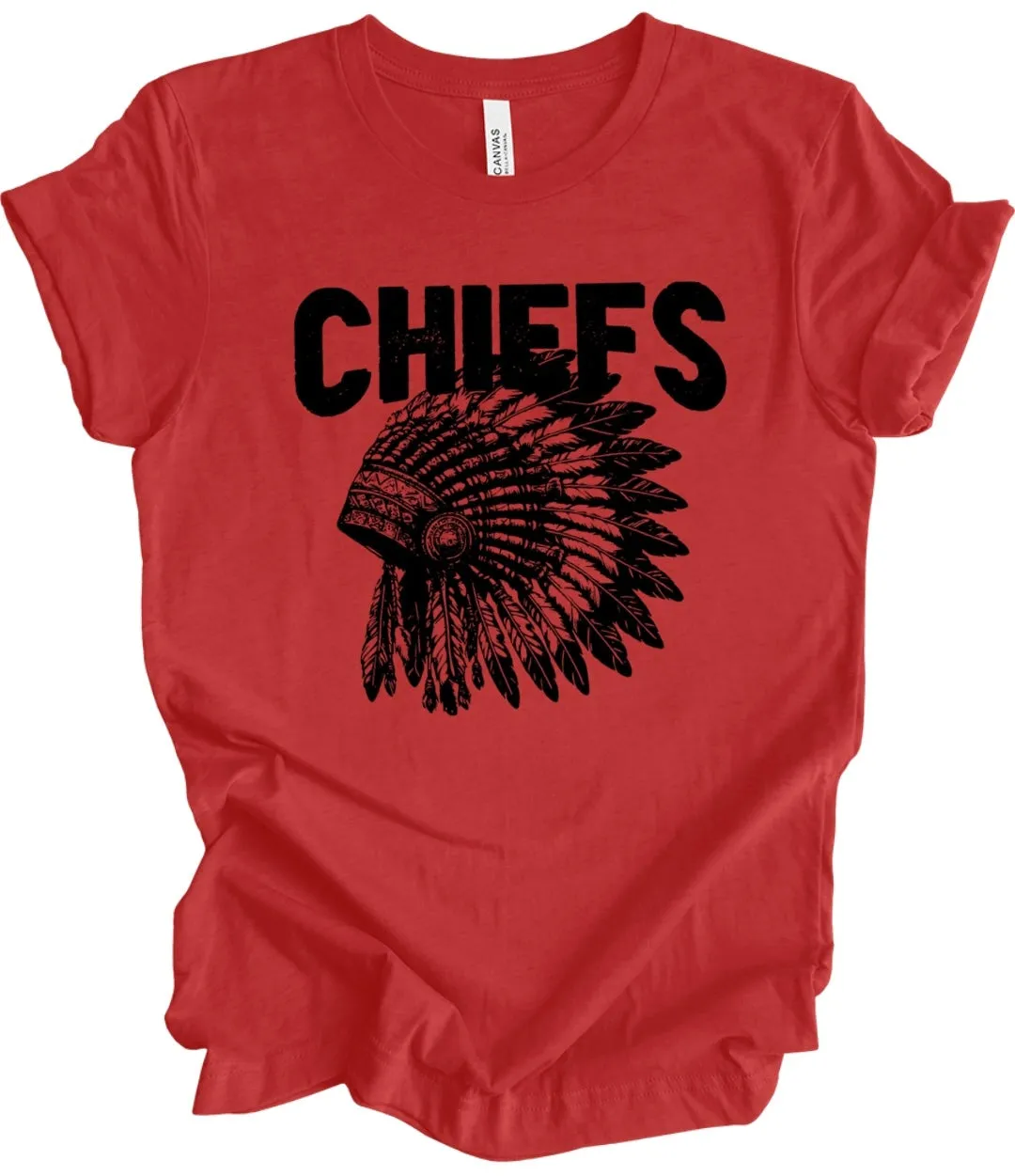 Line Drawing Chiefs Mascot Sweatshirt