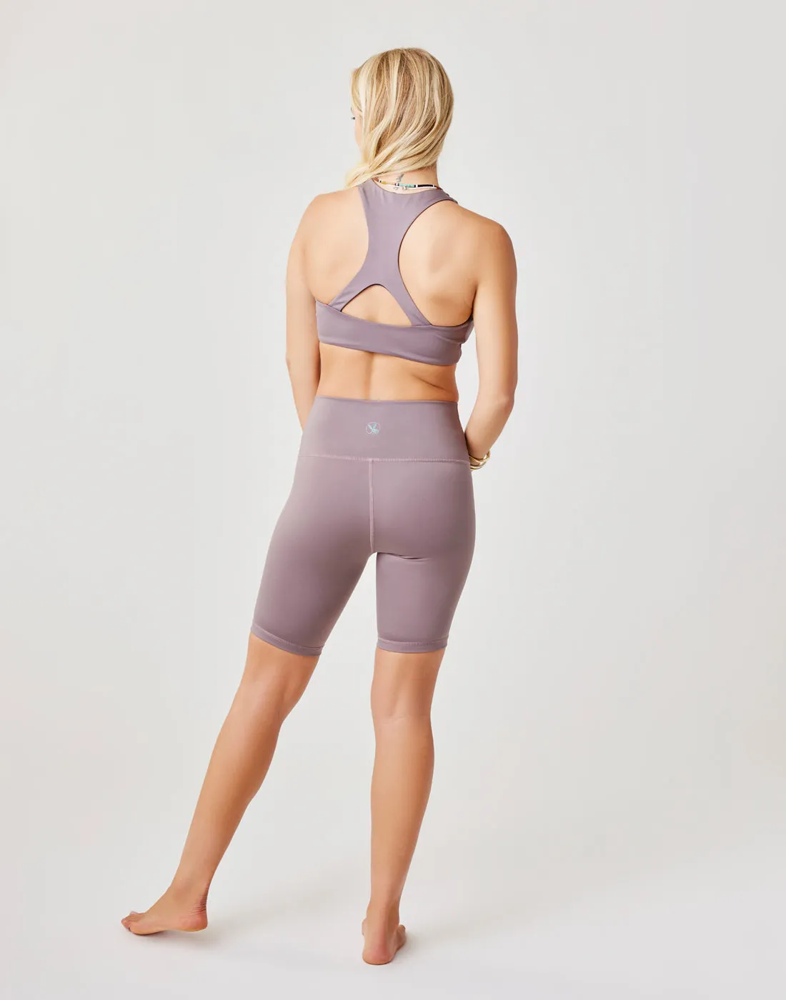 Lucie Compression Short: Dark Fawn - FINAL SALE