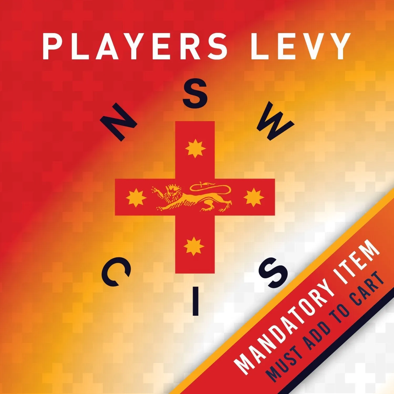 MANDATORY ITEM - PLAYER LEVY - NSW CIS Secondary Touch Football 15ys & Under