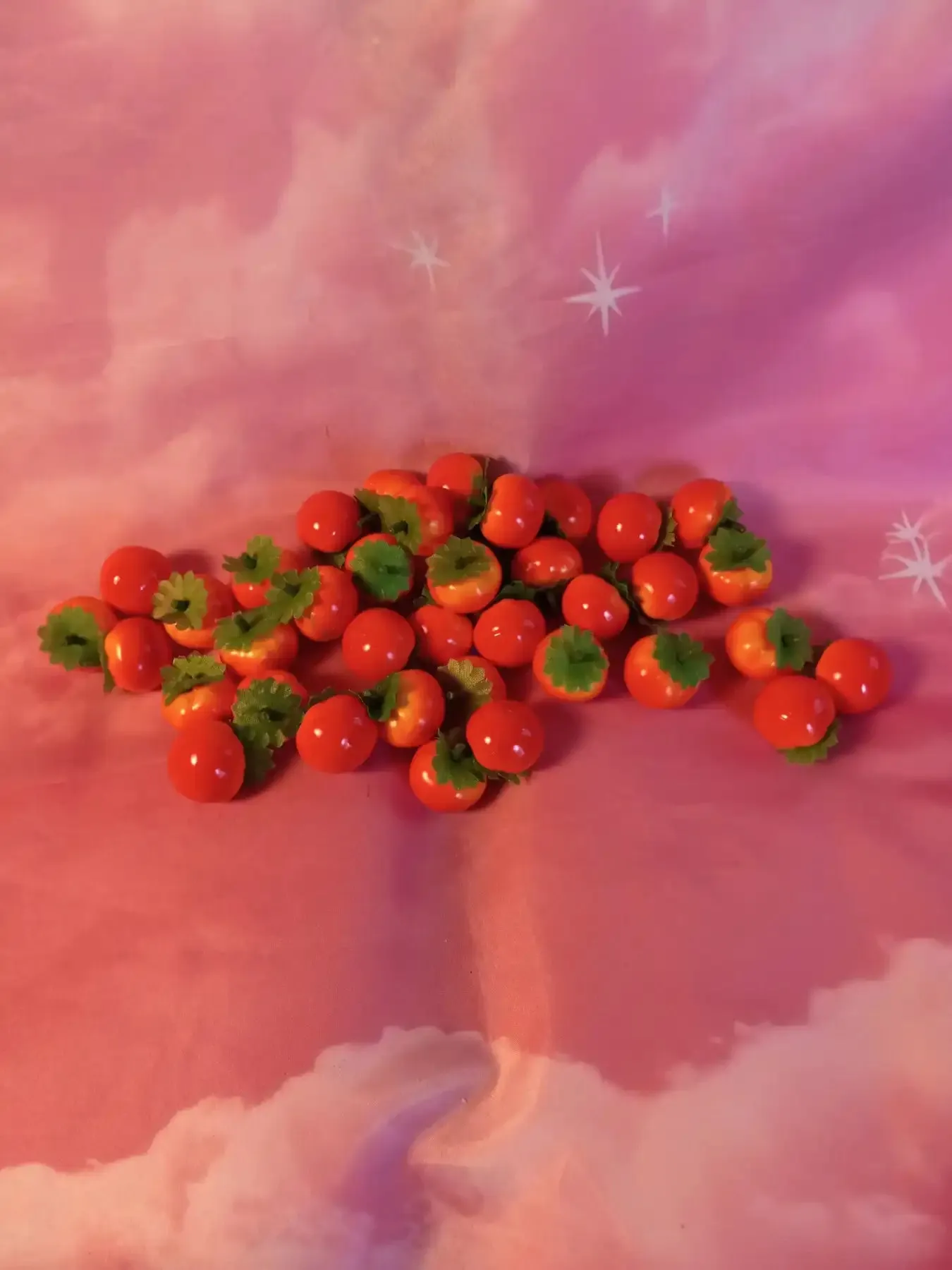 Mini Artificial Tomatoes