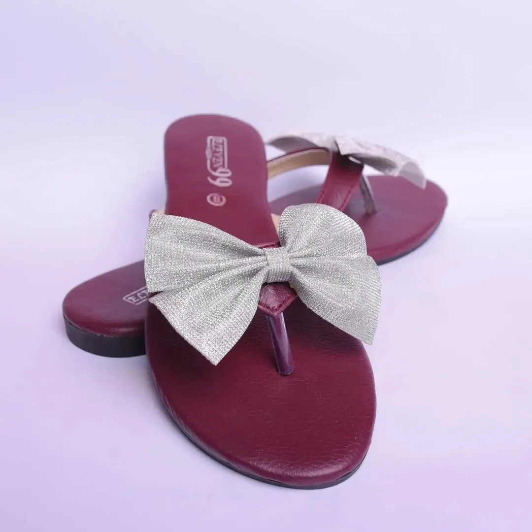 NBS-E9914 Maroon Slipper