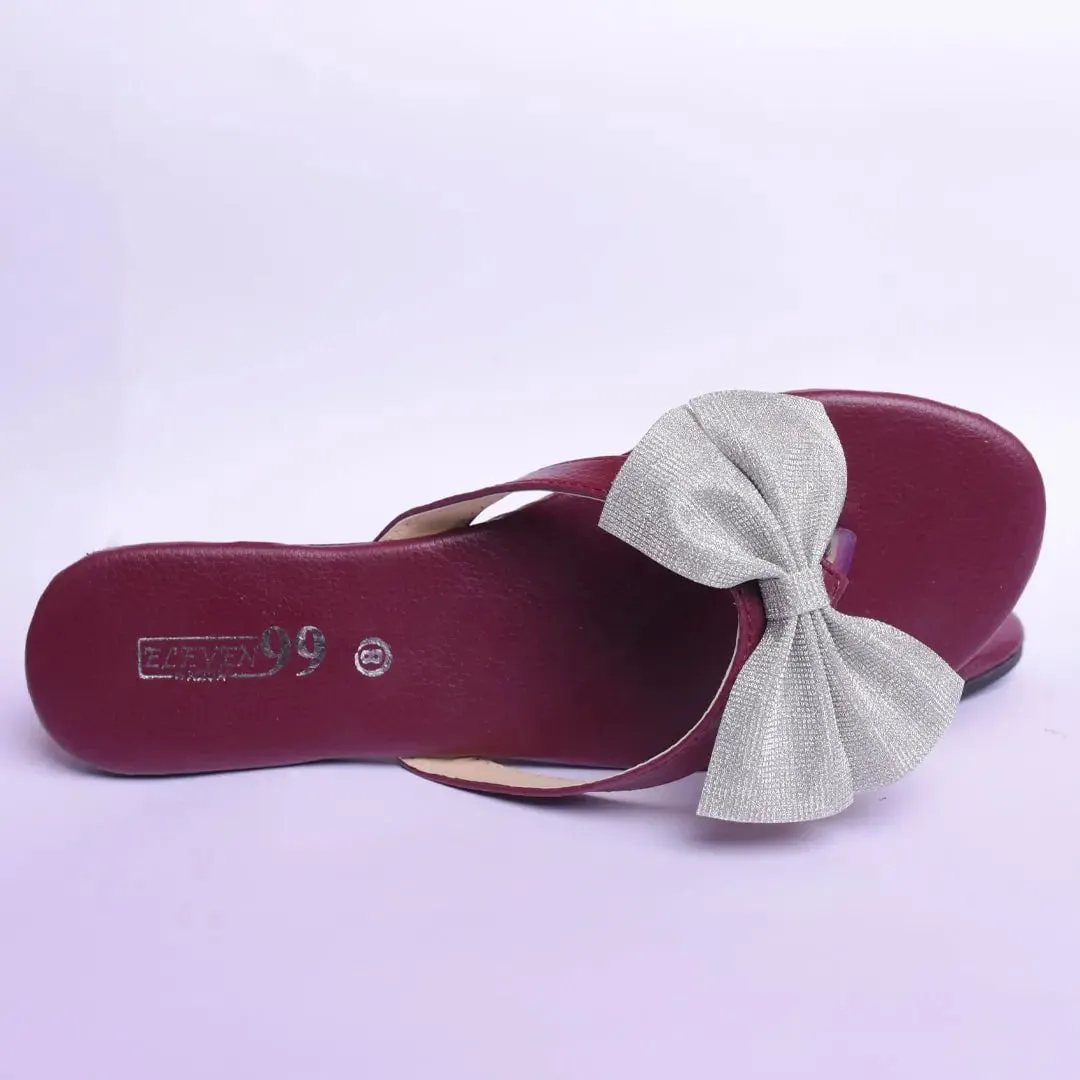 NBS-E9914 Maroon Slipper