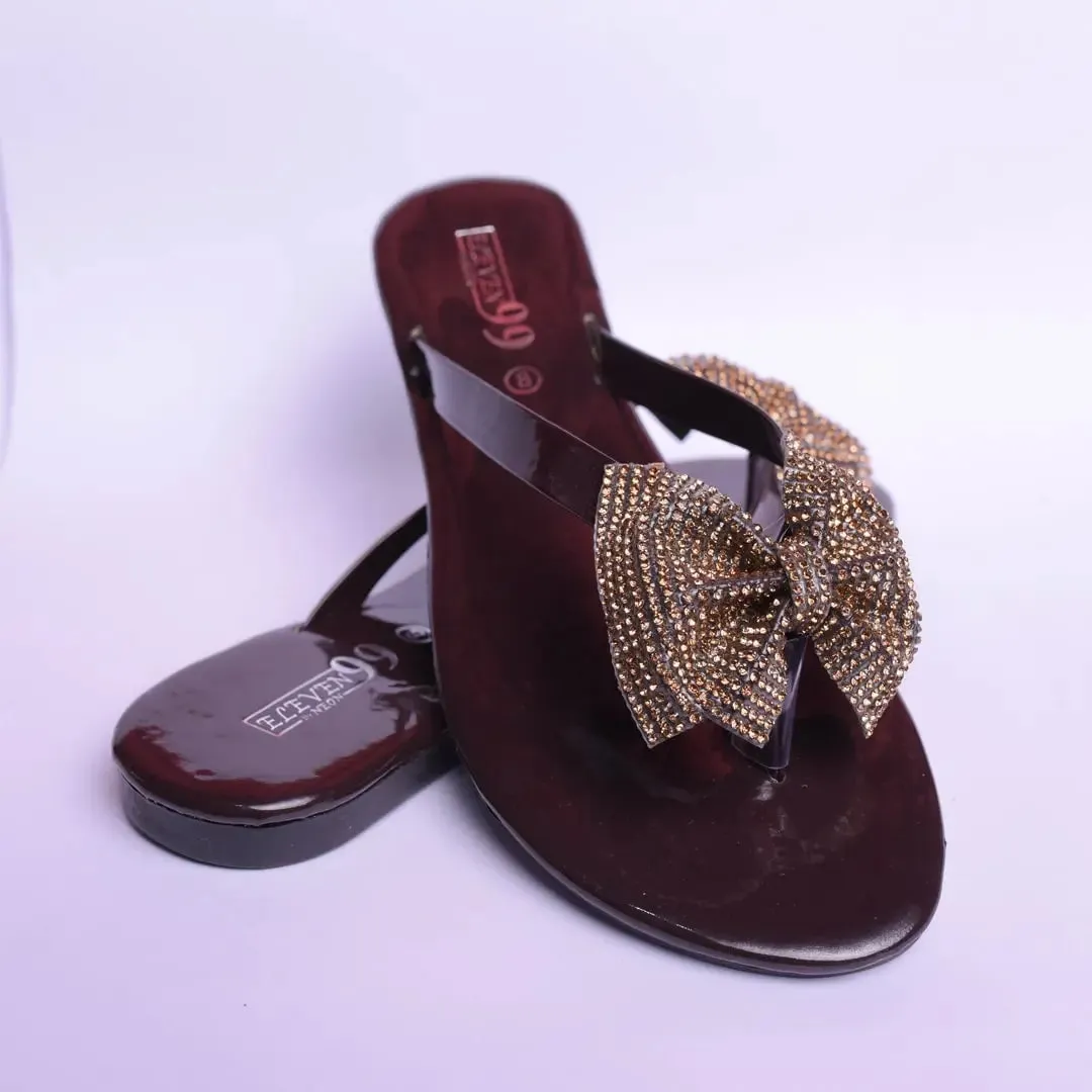 NBS-E9917 Brown Slipper