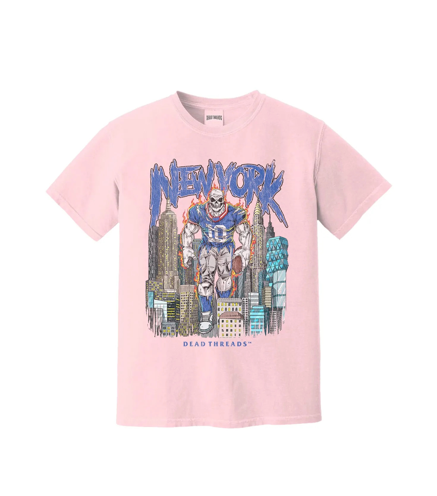 NEW YORK FOOTBALL #10 BLUE - PINK