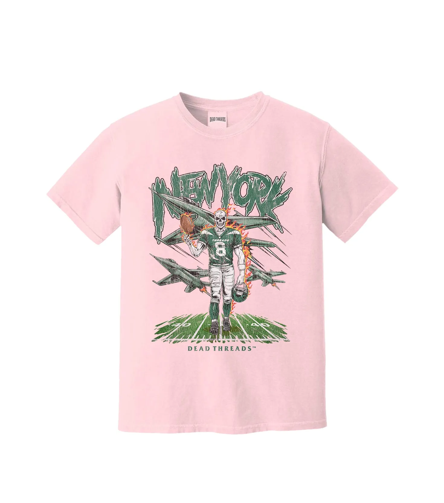 NEW YORK FOOTBALL GREEN - PINK