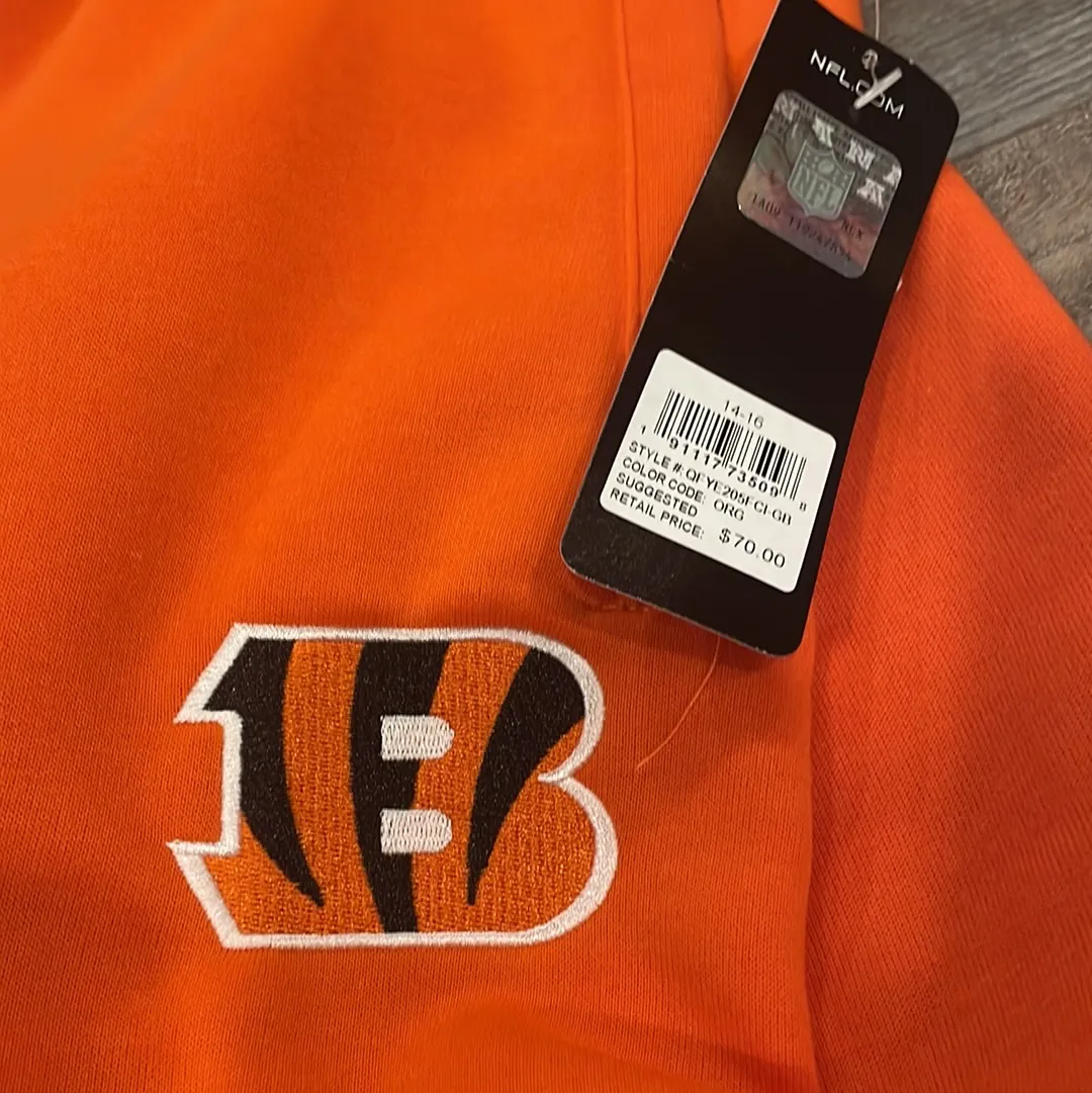 NFL Team NWT Cincinnati Bengals Sweatpant Youth Jogger pants size Large