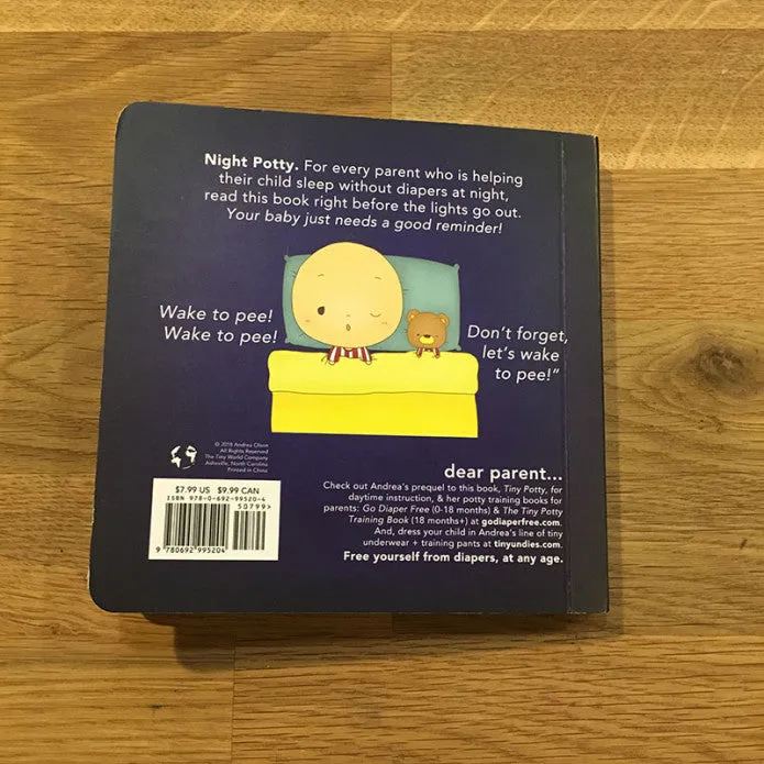 Night Potty board book