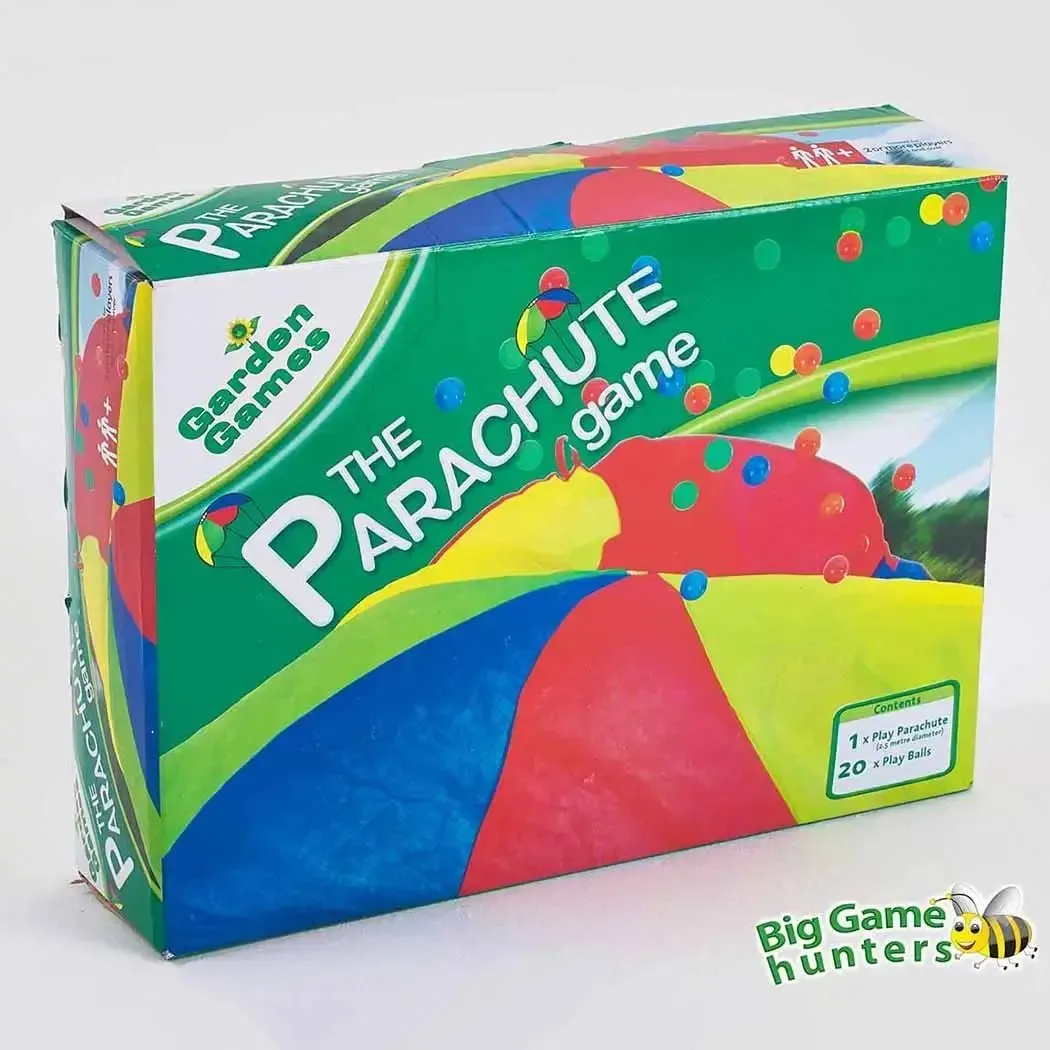 Parachute Game - Colourful - Indoor & Outdoor