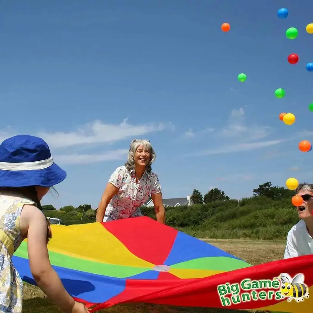 Parachute Game - Colourful - Indoor & Outdoor