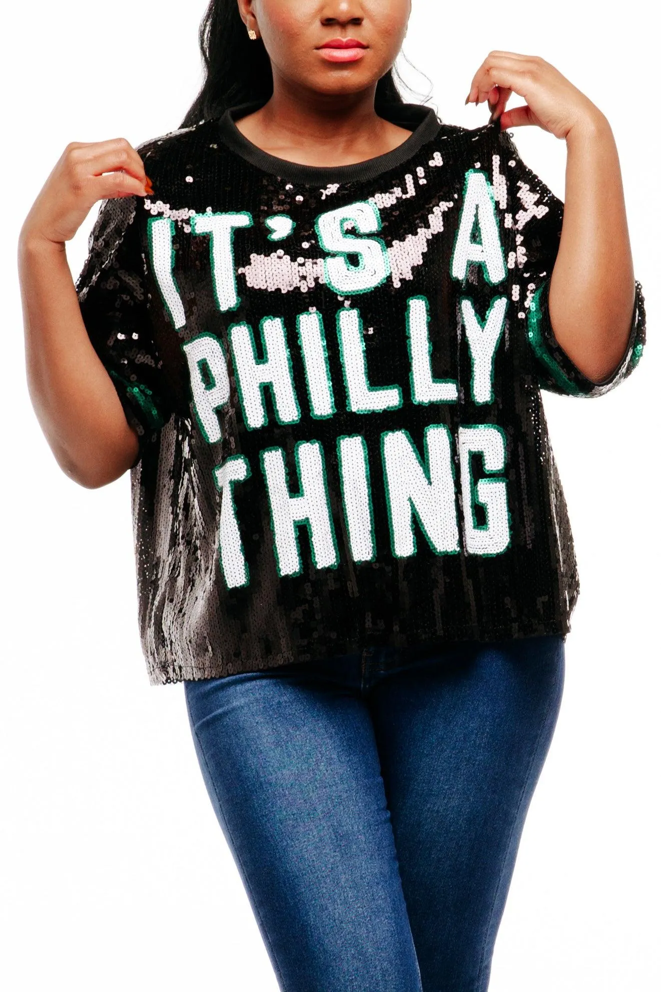 Philadelphia  Sequin Shirt