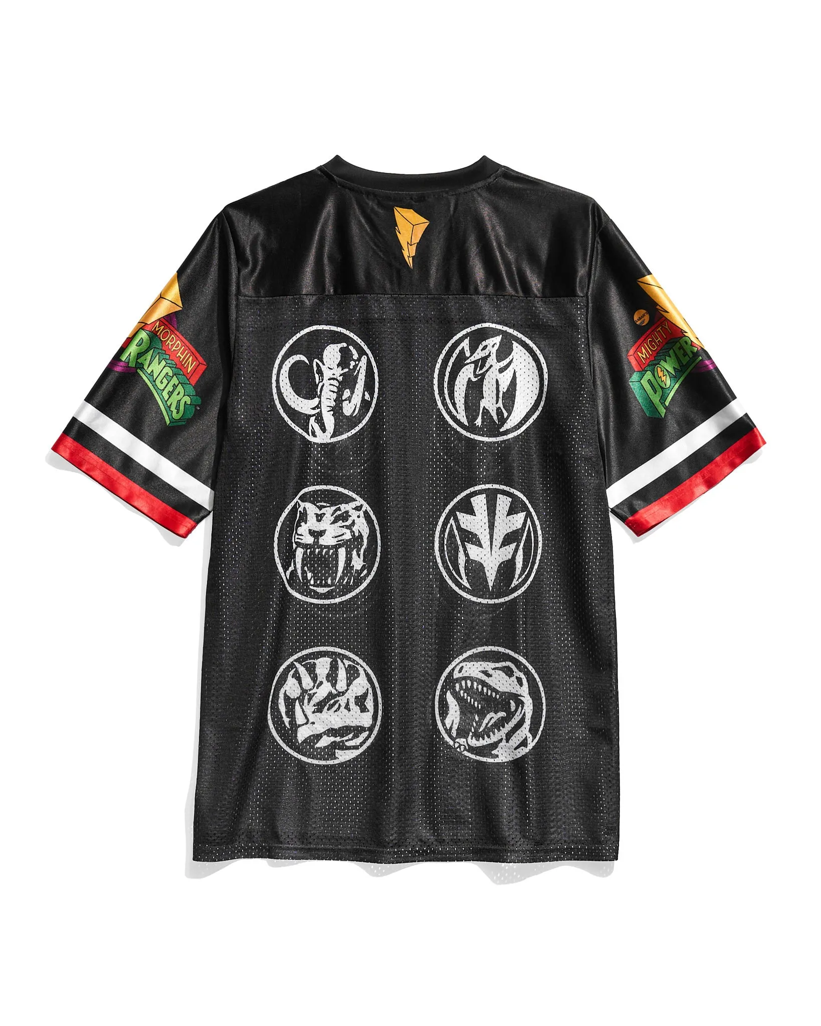 Power Rangers Symbols Football Jersey