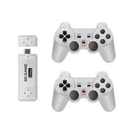 Powkiddy Y6 2.4G Wireless Game Tv Stick Retro PS1 Family Portable Video Game Console 4K HD Support Multiplayer