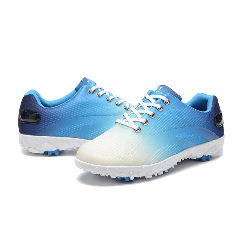 Premium Golf Shoes Rubber Sole Athletic Sneakers Comfortable Golfer Footwear  | 9043