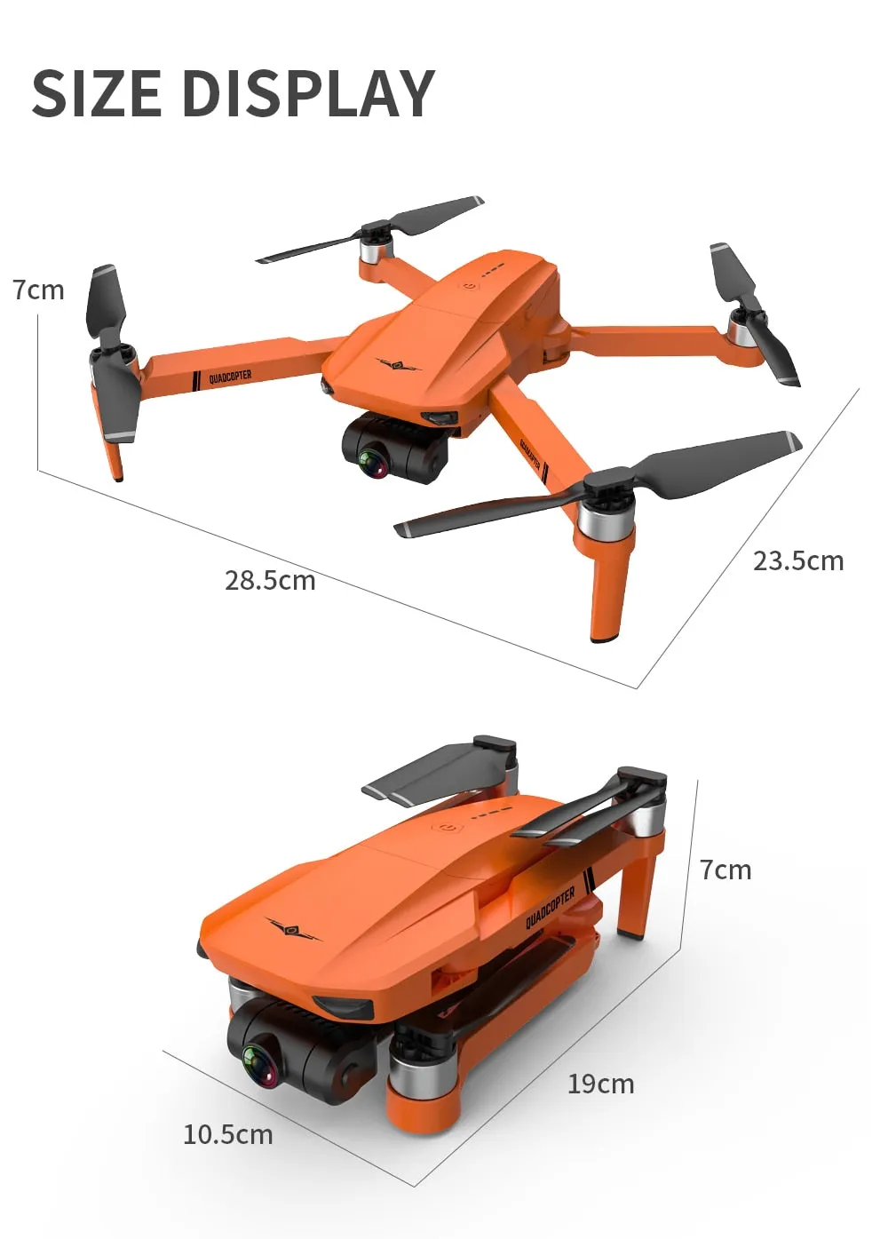 Professional Drone 8K HD-Camera 2 Axis Gimbal