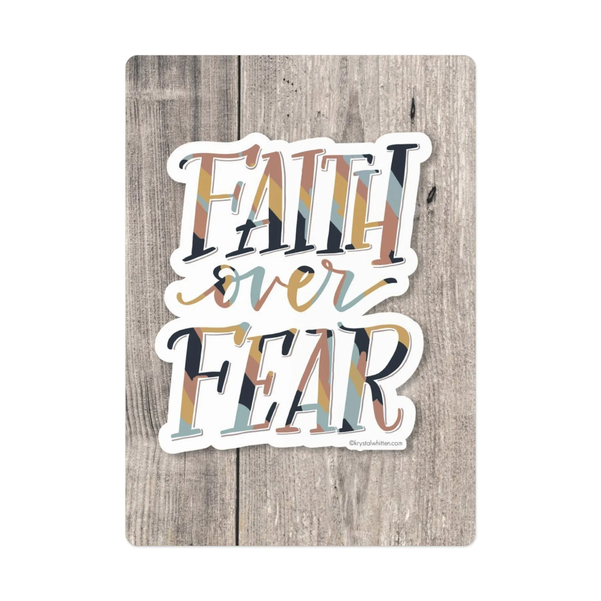 "Faith Over Fear" Playing Cards