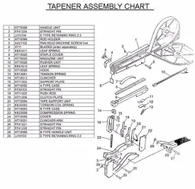 Replacement Parts for Max Tapener HT-B2 Plant Tie Machine