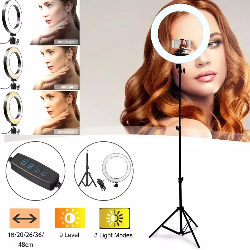 Ring Light For Selfies TikTok And Videos, Pro 7 Feet Stand