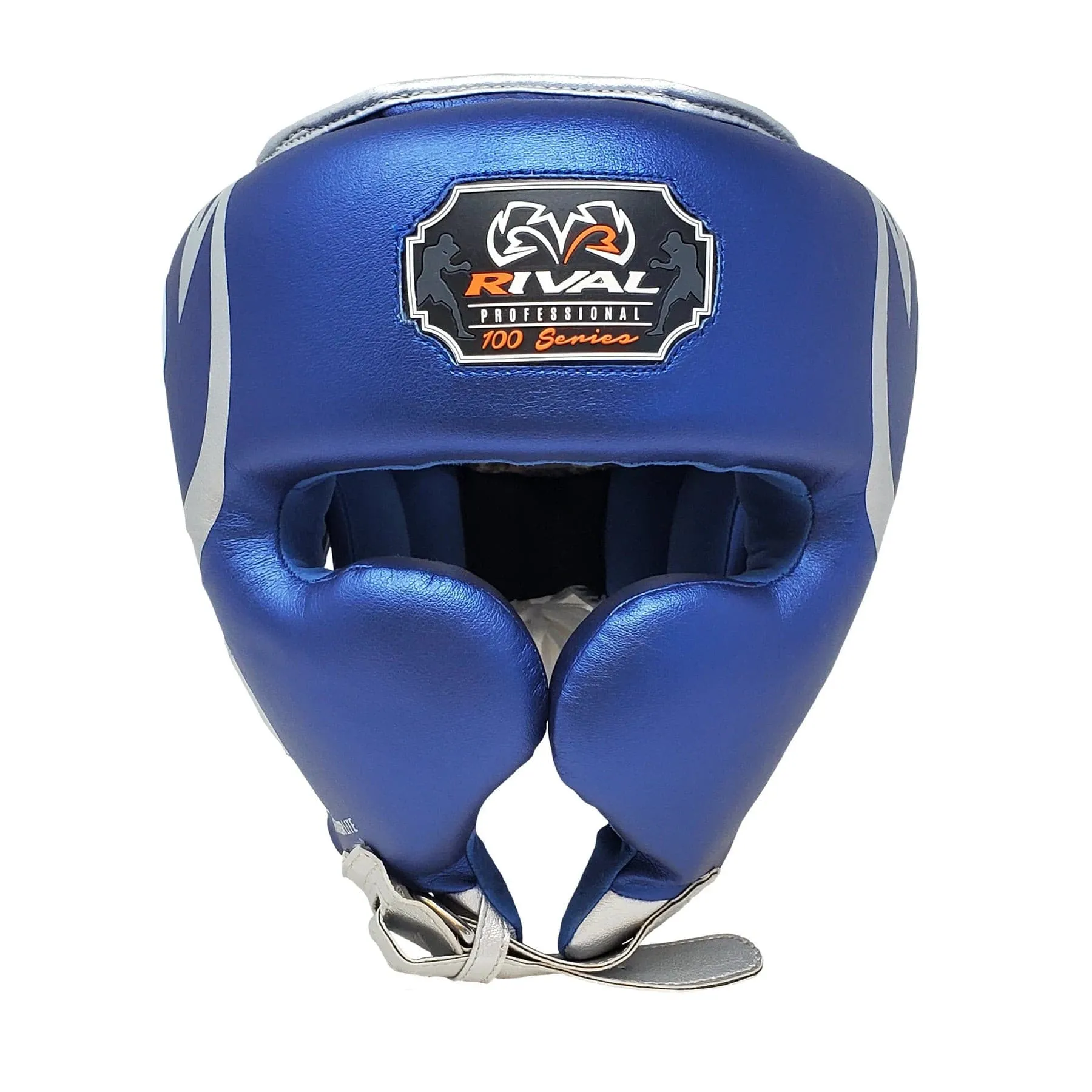 RIVAL RHG100 PROFESSIONAL HEADGEAR - BLUE/SILVER