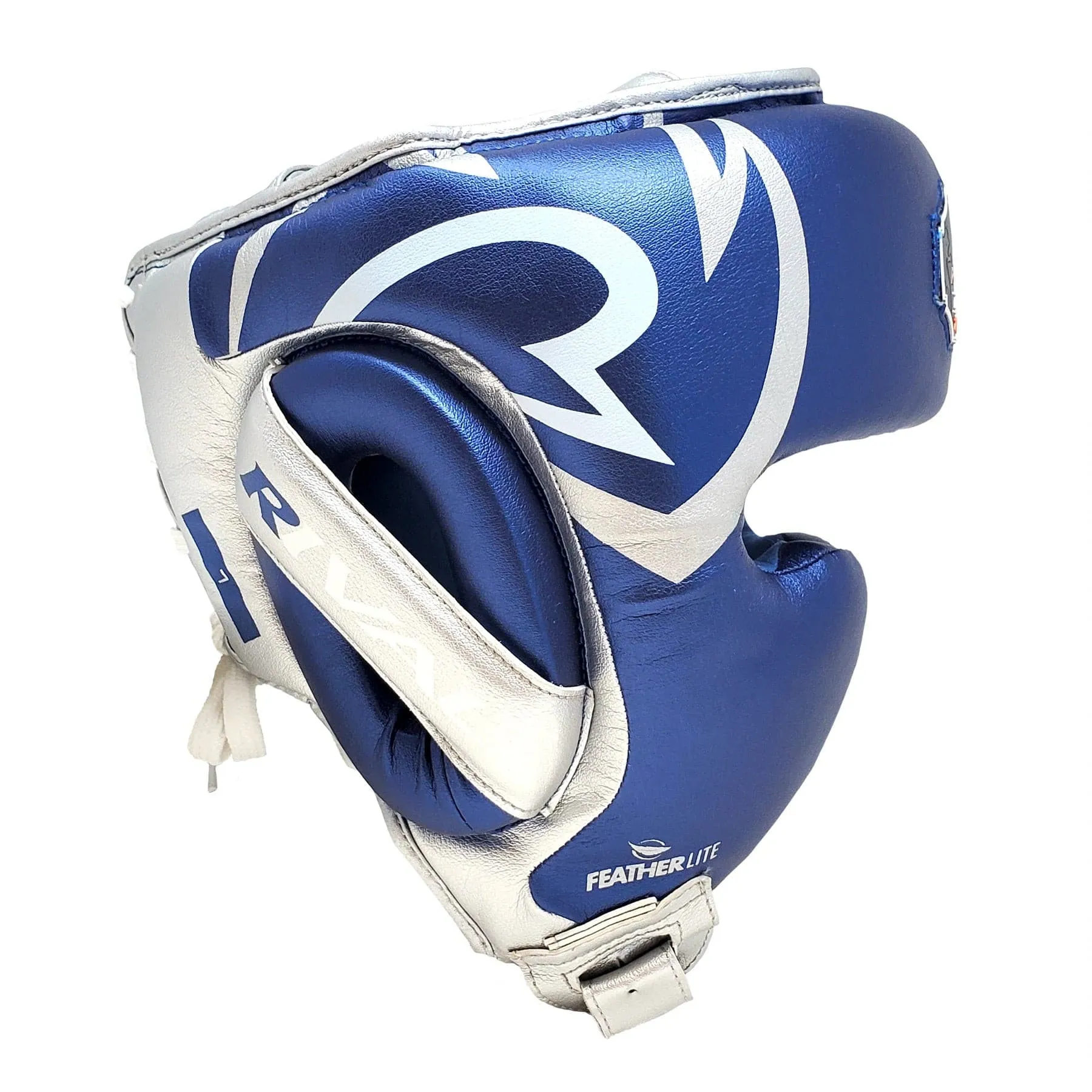 RIVAL RHG100 PROFESSIONAL HEADGEAR - BLUE/SILVER