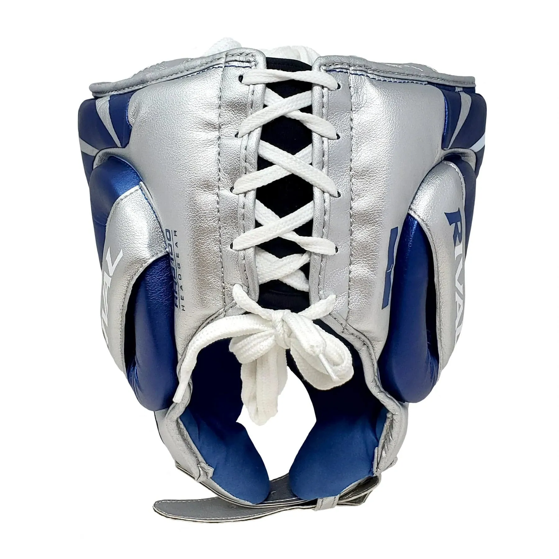 RIVAL RHG100 PROFESSIONAL HEADGEAR - BLUE/SILVER