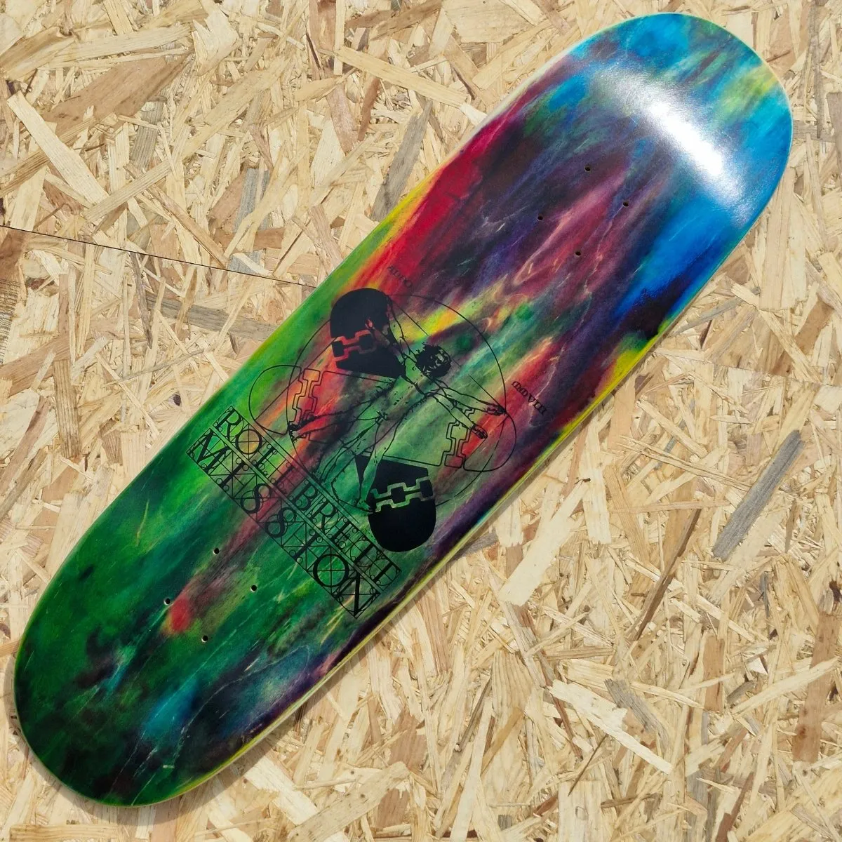 Rollbrett Mission Vitruvian 8.9 Acid Football Deck