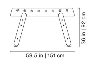 RS4 Home x HEY football table