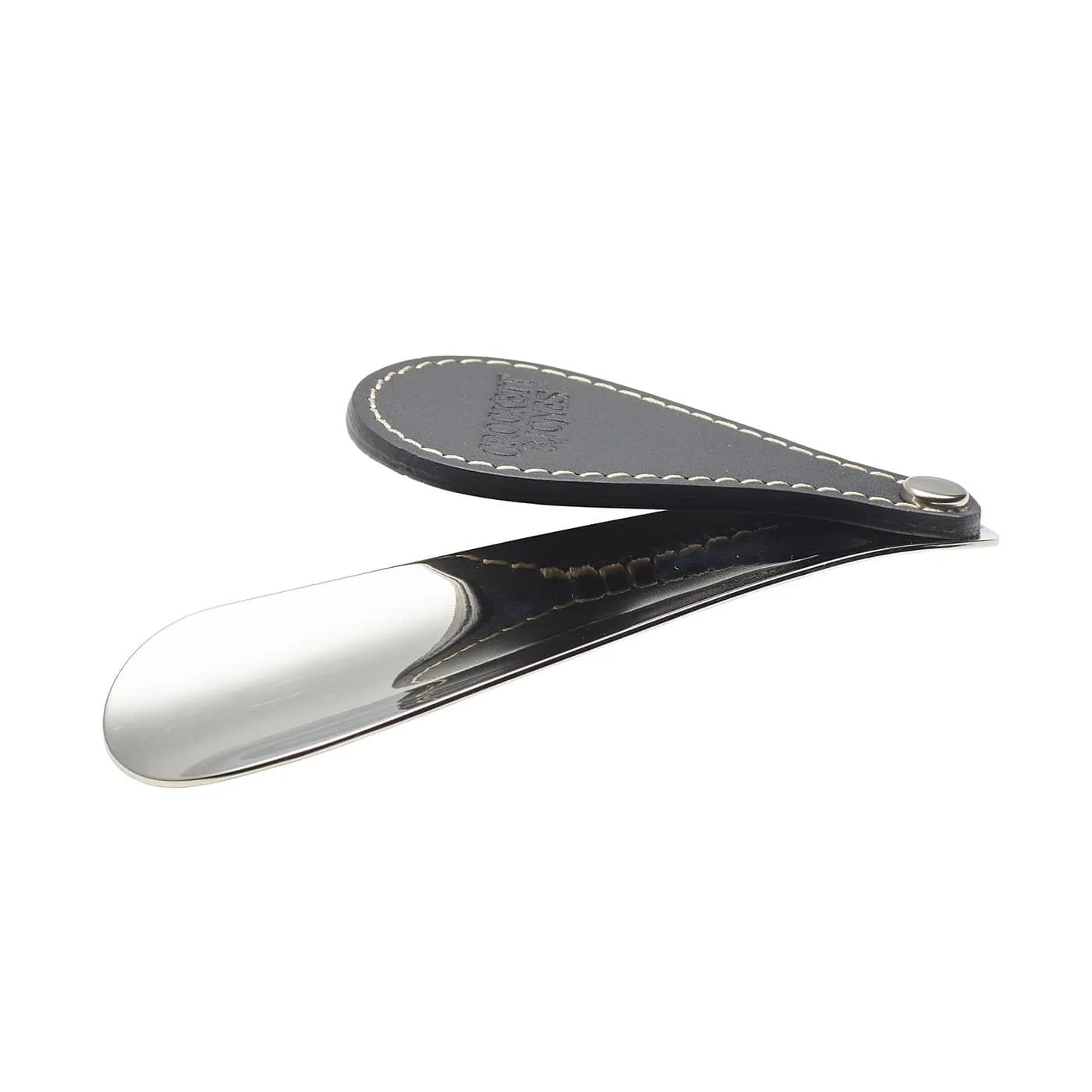 Shoe Horn Black Leather