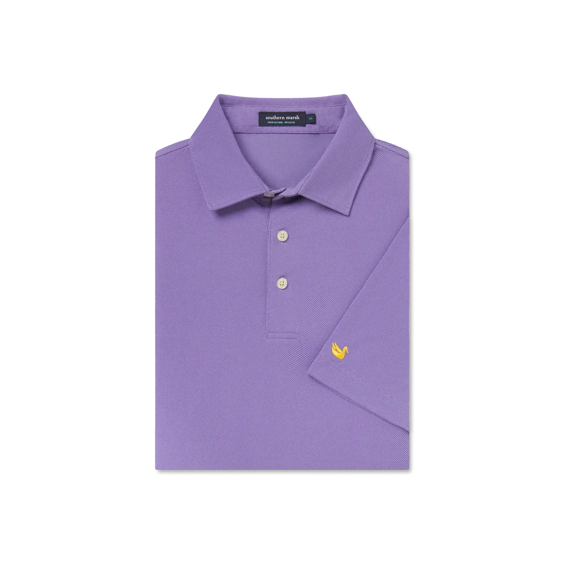 Southern Marsh-Varsity Performance Polo-Purple & Gold