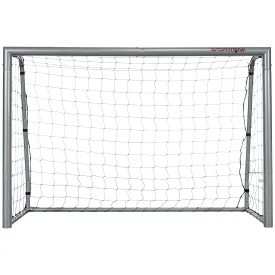 SPORTNOW 8ft x 5ft Football Goal, Football Net for Garden with Ground Stakes, Quick and Simple Set Up