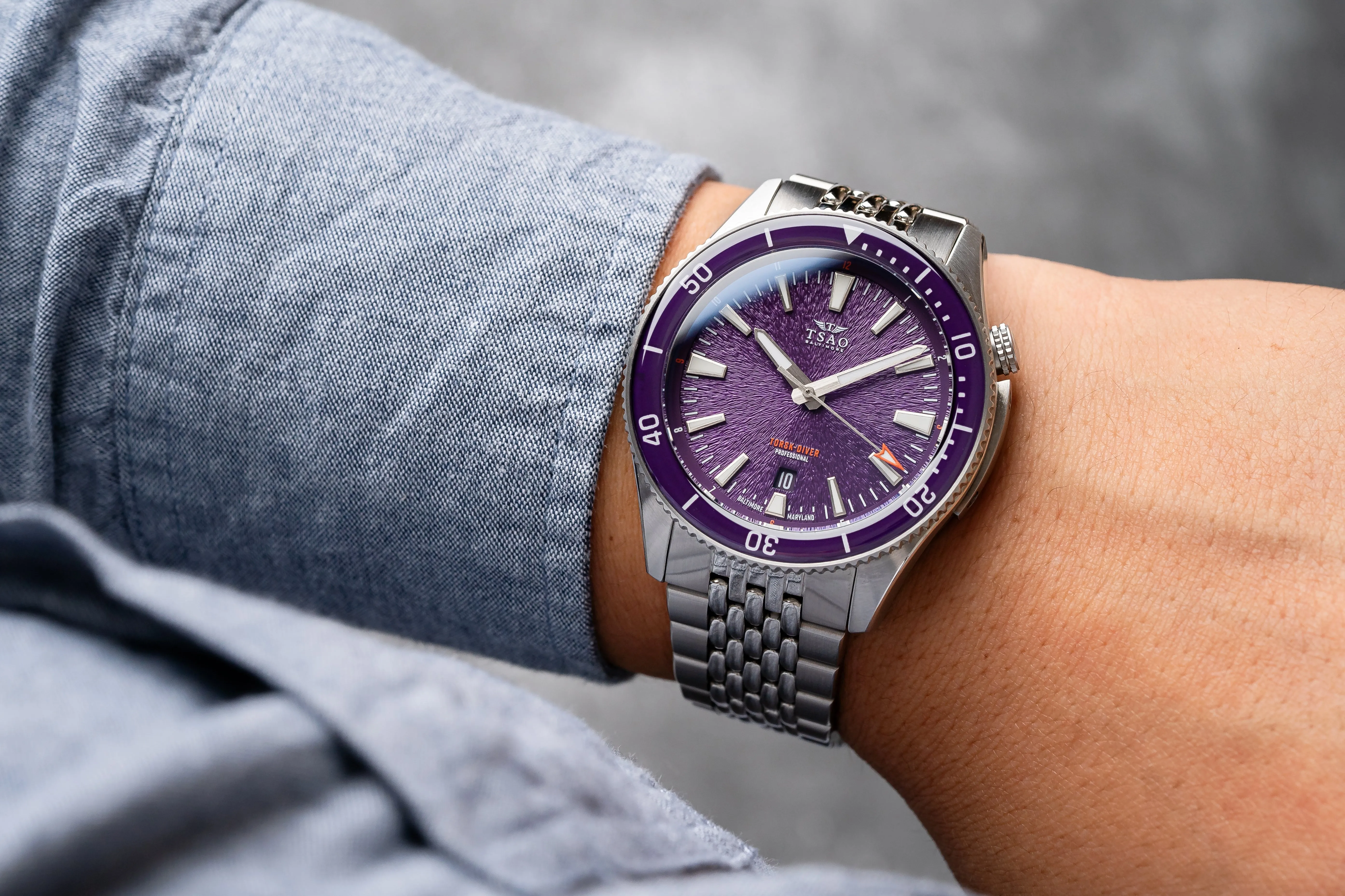 Steel Torsk-Diver Pro Raven Purple