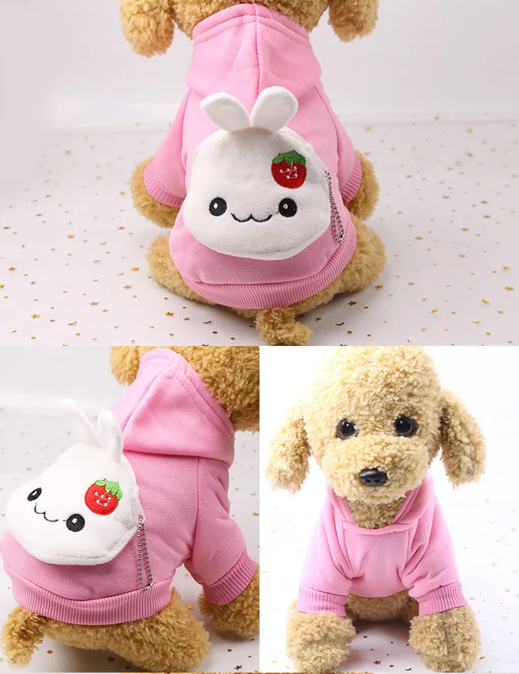 Super Cute Cartoon Character Hoodies For Puppy & Dogs