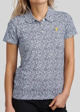 Swing Girl Women's Polo | Black/White