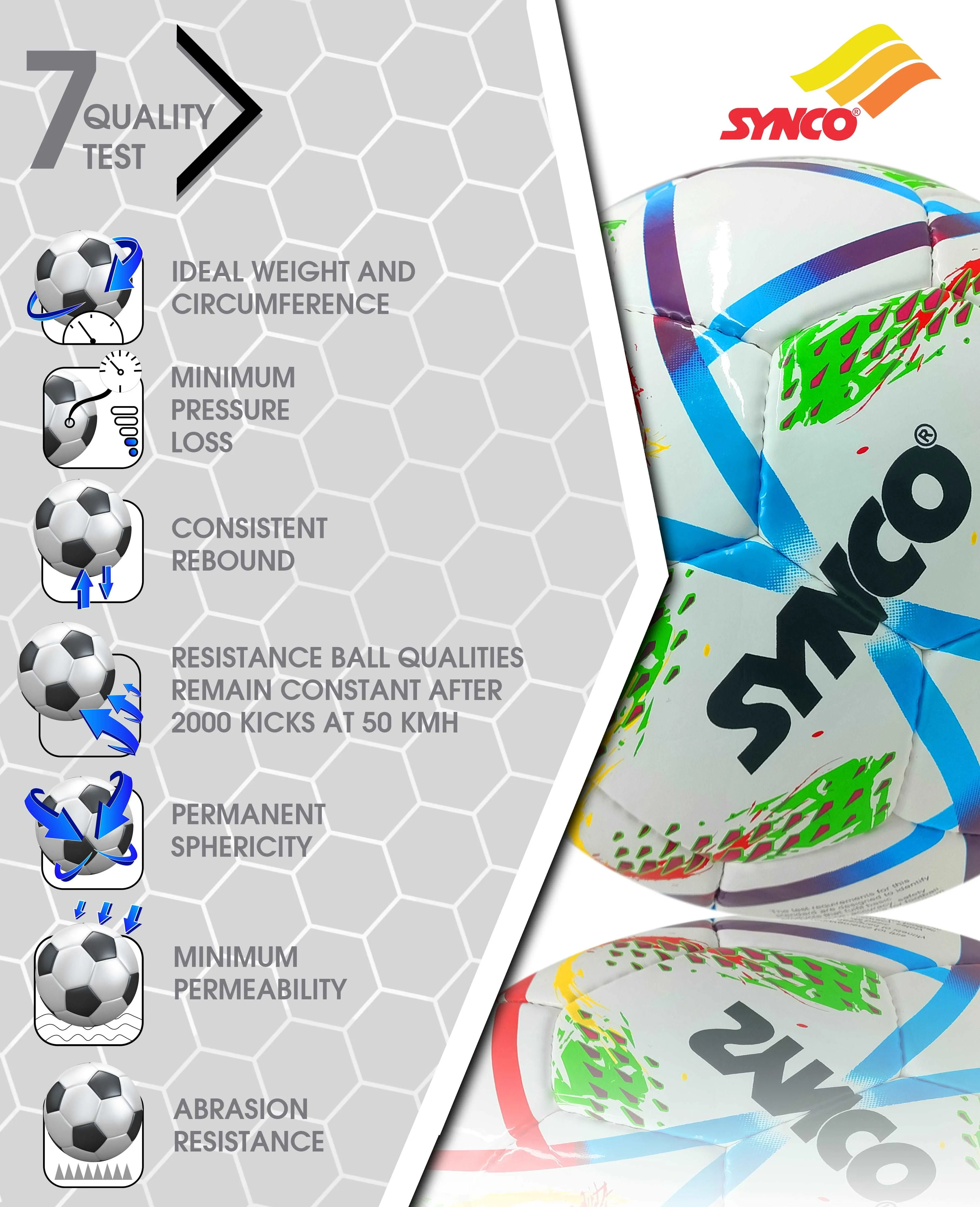 Synco FIFA Approved PU Football Size-5