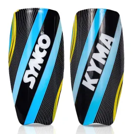 Synco Kyma Shin Guard for Football | Slipin Shin Guard for Extra Protection and Comfort | Shin Guard for Football Training & Matches | Football Shin Guards for Youth and Adults | Medium Size