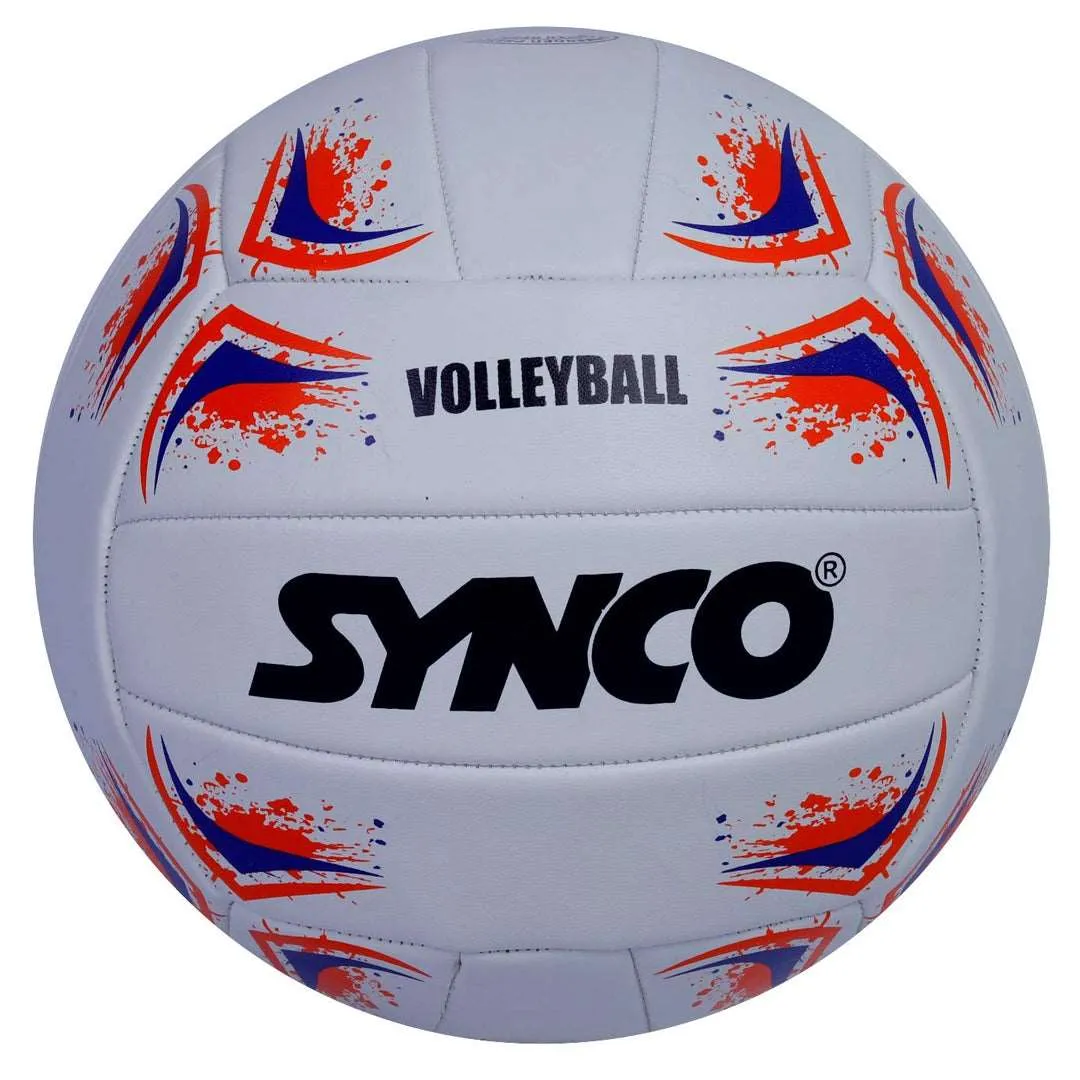 Synco Volleyball-Red White Size-4