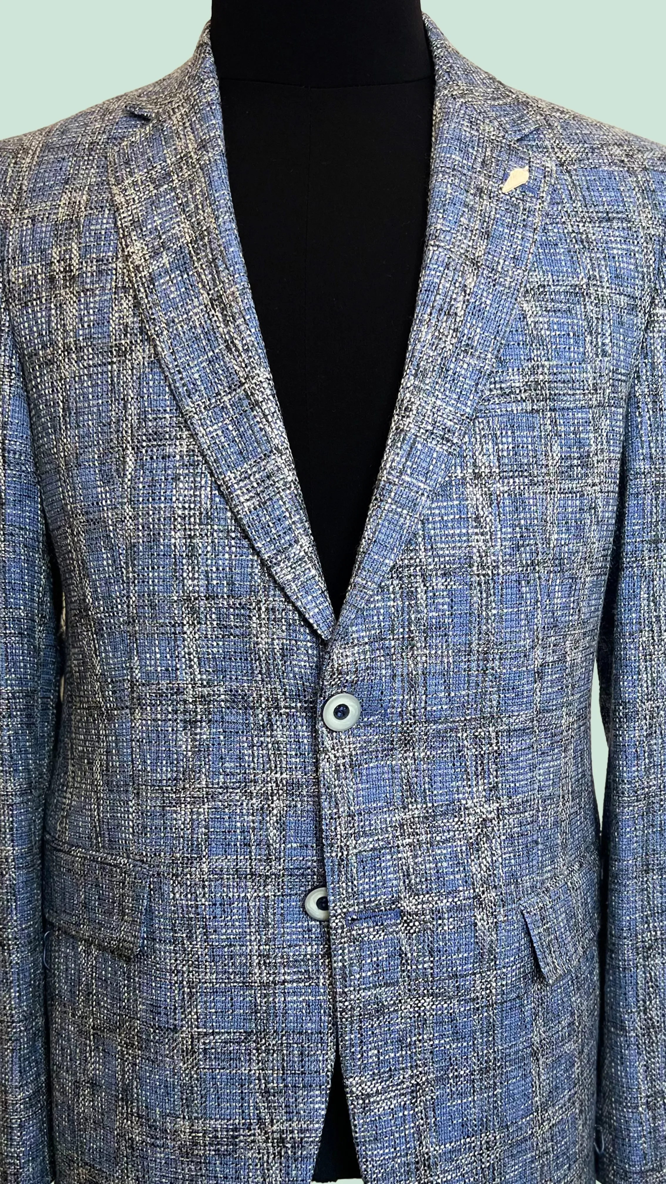 Vercini Azure Weave Me's Blazer