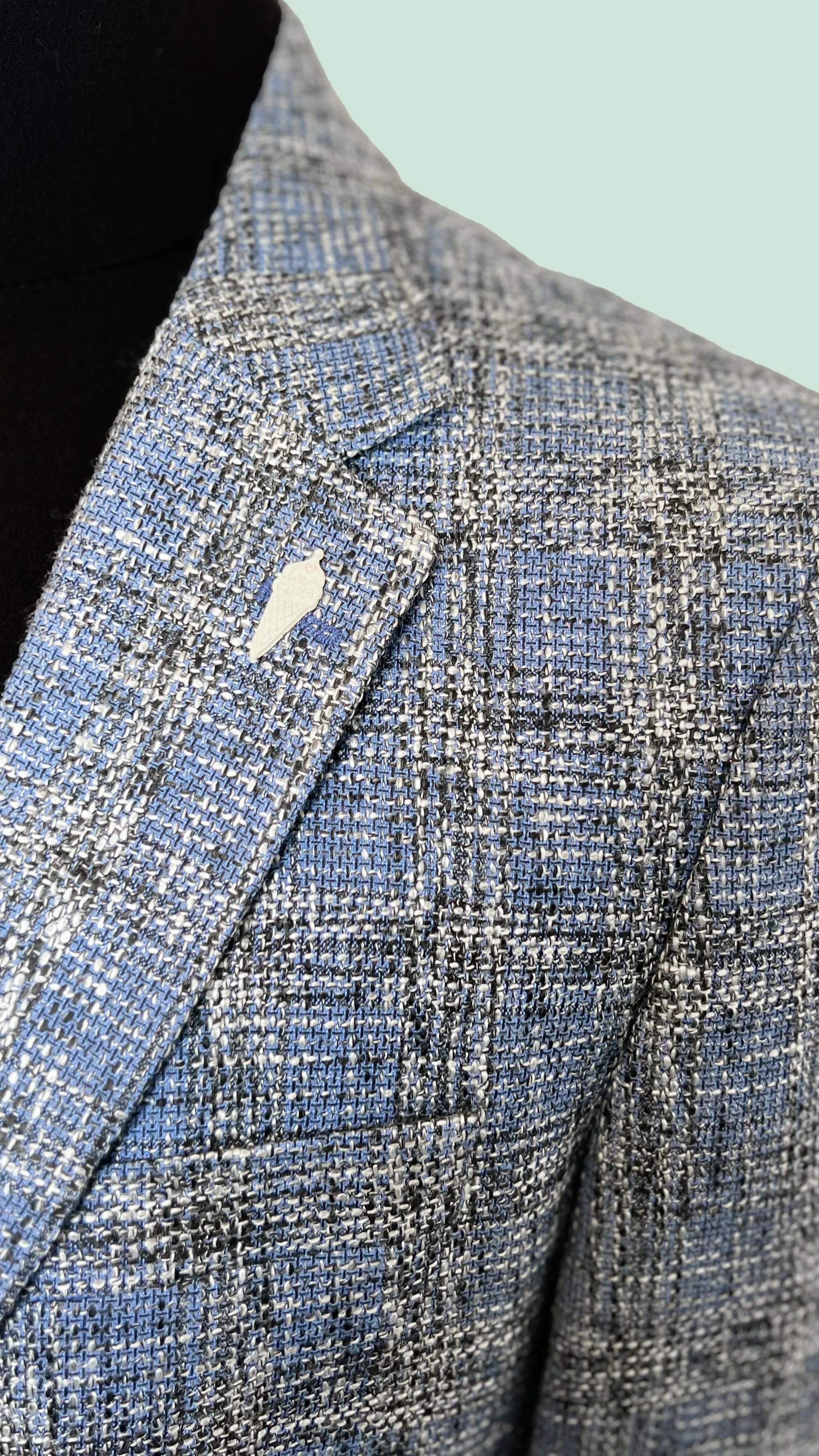 Vercini Azure Weave Me's Blazer