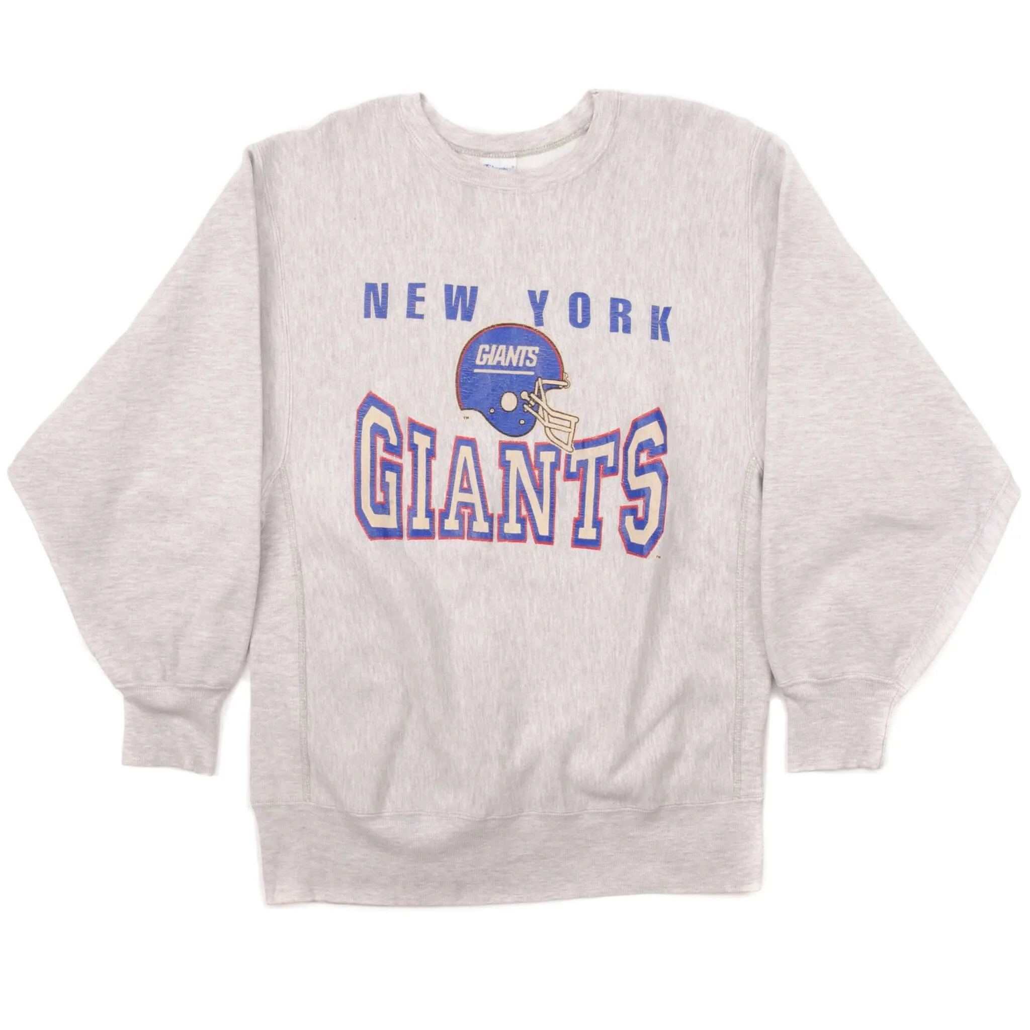 VINTAGE CHAMPION REVERSE WEAVE NFL NY GIANTS SWEATSHIRT 1990S LARGE MADE USA